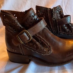 Bed Stu Heather dark brown ankle boots women’s size 8.5 US